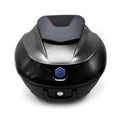 **METEORA BLACK NO (93B)** 36 LT. TOPCASE WITH BACKREST PAD PIAGGIO BV400 (CM323307) **CLOSEOUT**