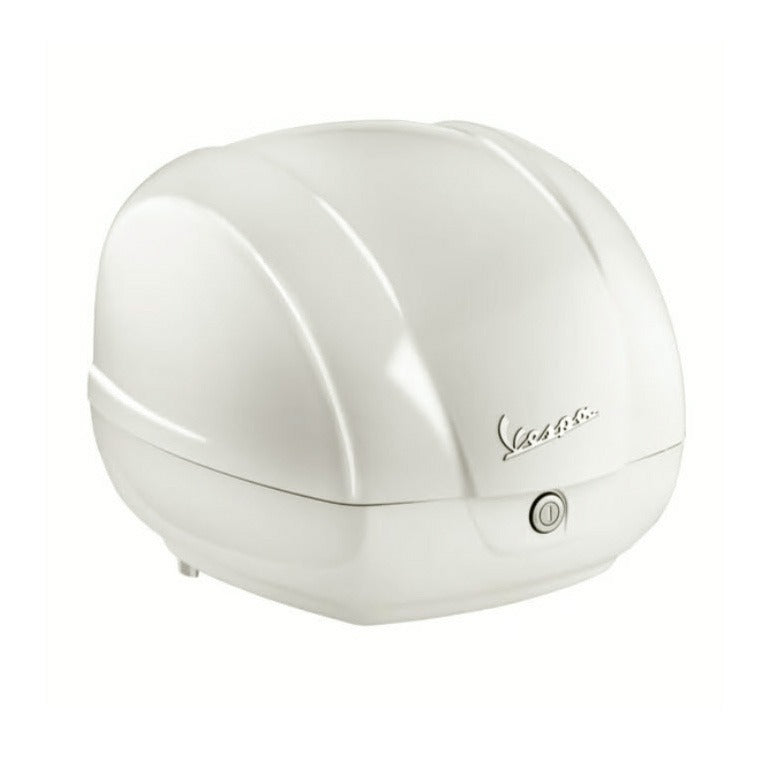 **BIANCO INNOCENTE (WHITE) B04** TOPCASE FOR USE WITH FOLDING RACK (PAD OR RACK NOT INCLUDED) CM328302 VESPA GTS310