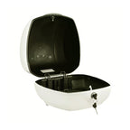**BIANCO INNOCENTE (WHITE) B04** TOPCASE FOR USE WITH FOLDING RACK (PAD OR RACK NOT INCLUDED) CM328302 VESPA GTS310