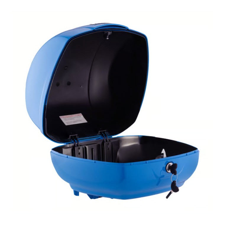 GTS310 SUPERSPORT BLU ECLETTICO (GLOSSY SKY BLUE) A19 TOPCASE FOR USE WITH FOLDING RACK (RACK & PAD NOT INCLUDED)(CM328301) GTS310