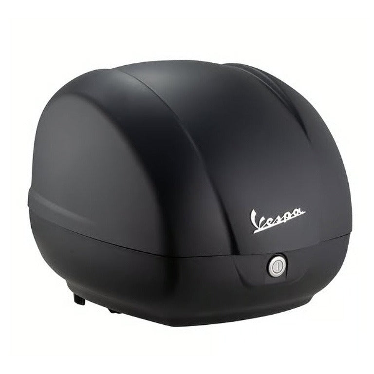 VESPA GTS310 **NERO CONVINTO MATTE BLACK (NV)** TOPCASE FOR USE WITH FOLDING RACK (PAD & RACK NOT INCLUDED) CM328315