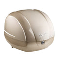VESPA GTS310 **BEIGE AVVOLGENTE GLOSSY (Q01)** TOPCASE FOR USE WITH FOLDING RACK (PAD & RACK NOT INCLUDED)