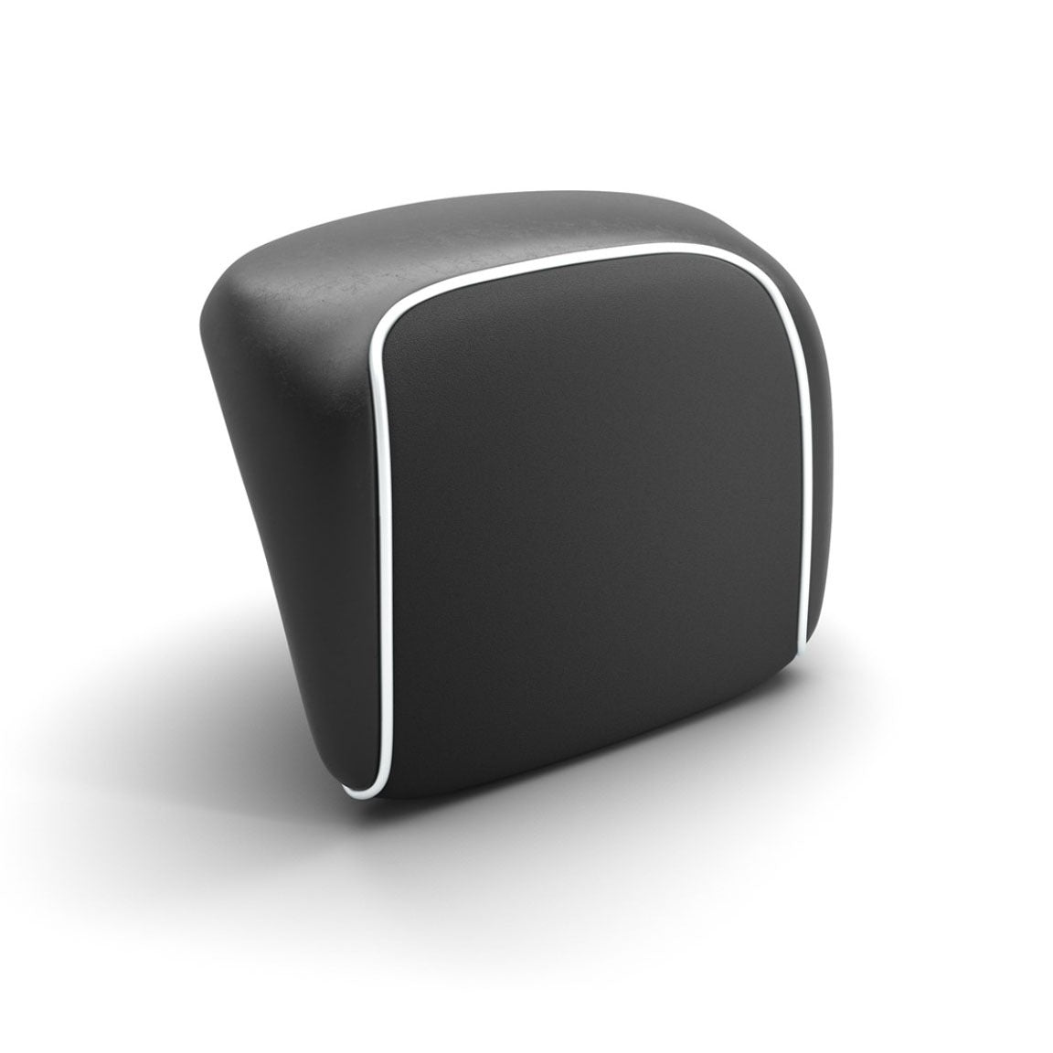 BLACK W/WHITE PIPING BACKREST PAD FOR GTS310 SUPER 2025 STYLE TOP CASE (CM347102)