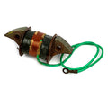 75-77' VESPA HEADLIGHT COIL ONE  LONG GREEN WIRE **NOS**