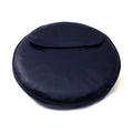 10" DARK BLUE BLACK SPARE TIRE COVER WITH ZIPPER POCKET AND GRAY PIPING SPRINT SMALL FRAME GS150 VLB TS V5A V9A VMA **CLOSEOUT**