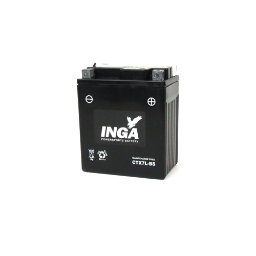 Aftermarket CTX7L-BS 12 VOLT 6Ah Battery Vespa Primavera/Sprint (584662)(1D001965)