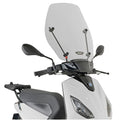 GIVI WINDSHIELD WITH MOUNTING KIT FOR PIAGGIO ONE ELECTRIC SCOOTER **CLOSEOUT**