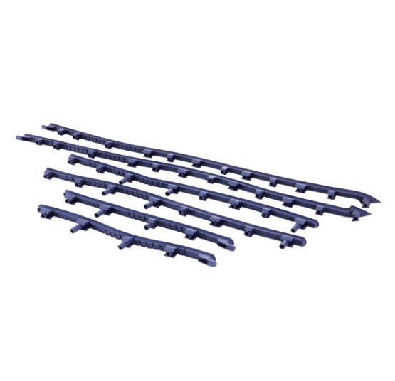 DARK BLUE FLOOR RUBBER STRIP KIT (SET OF 6) -  GTS YACHT CLUB (1B005732)
