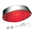 CHROME CATS EYE TAILLIGHT DIRECT BOLT ON REPLACES FOR CEV VESPA 142805