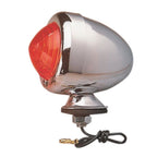 2" CHROME BULLET RUNNING LIGHTS WITH AMBER LENS