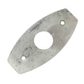 STAINLESS STEEL COVER PLATE (USES LARGER 194631 GROMMET)
