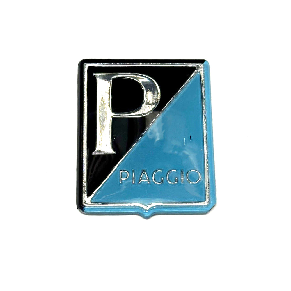 PIAGGIO PLASTIC BADGE EMBLEM (NICE REPRO W/SMALL IMPERFECTION) 1960'S GS160 SS180 VBB VSC VSB