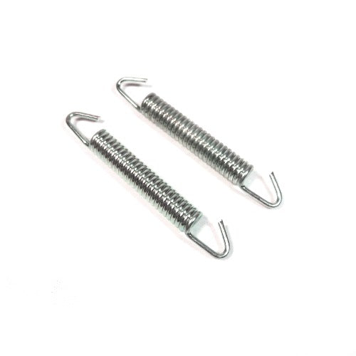 Zinc Plated Exhaust Spring (pair) 57mm - 90mm
