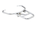 FA ITALIA **CHROME** FLAT RACK (FOR TOP CASE) WITH GRAB RAIL VESPA LX50/150 S50/150