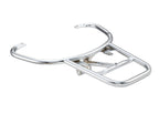 FA ITALIA **CHROME** FLAT RACK (FOR TOP CASE) WITH GRAB RAIL VESPA LX50/150 S50/150