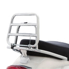 FA ITALIA **CHROME** FOLDING REAR RACK WITH GRAB RAIL VESPA LX50/150 S50/150