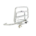 FA ITALIA **CHROME** FOLDING REAR RACK WITH GRAB RAIL VESPA LX50/150 S50/150
