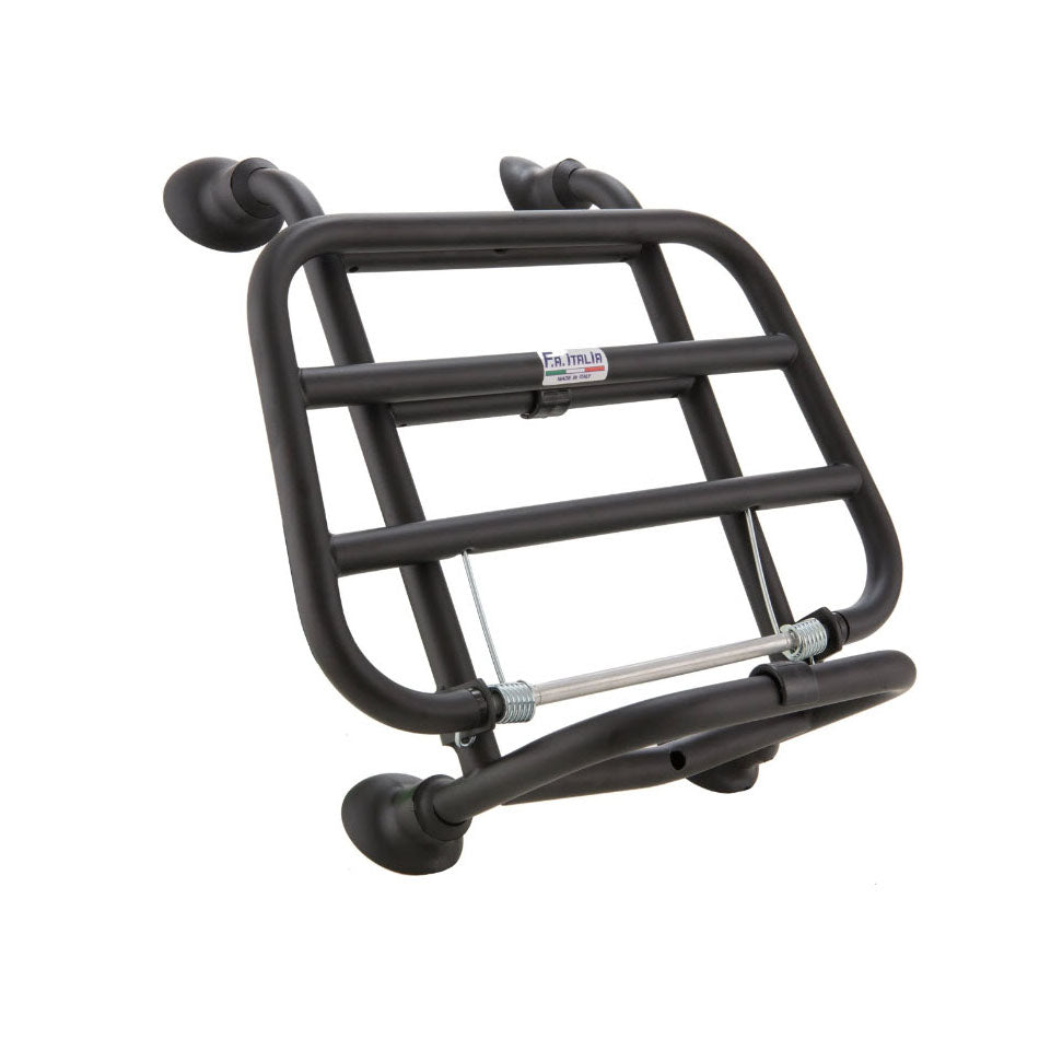 BLACK FA ITALIA FRONT RACK VESPA PRIMAVERA SPRINT