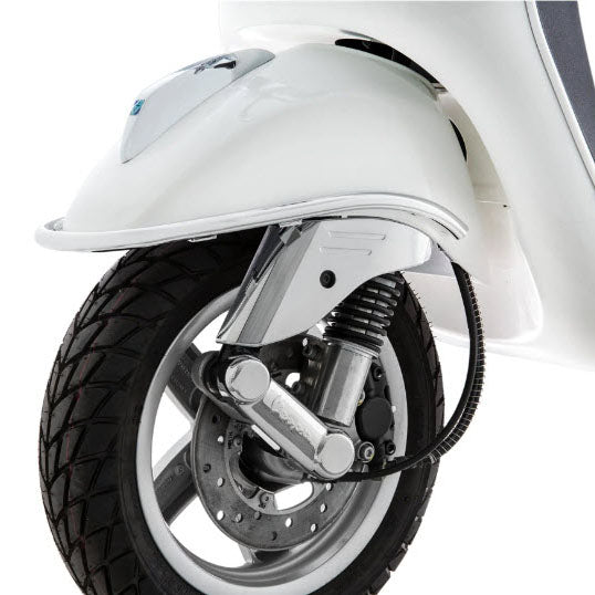 **CHROME** FRONT FENDER GUARD PRIMAVERA FA ITALIA (12" WHEELS 2018-CURRENT)