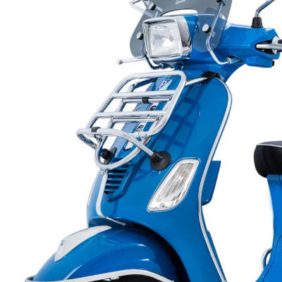 LX VESPA CHROME FRONT RACK FA ITALIA