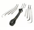 Vespa GS 150 Floor Strip Set with rubber and ends
