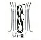VESPA PX STELLA Floor Strip Set WITH RUBBER AND ENDS (154670)