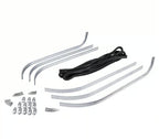 VESPA FLOOR RAIL STRIP SET WITH RUBBER AND ENDS RALLY SPRINT SUPER