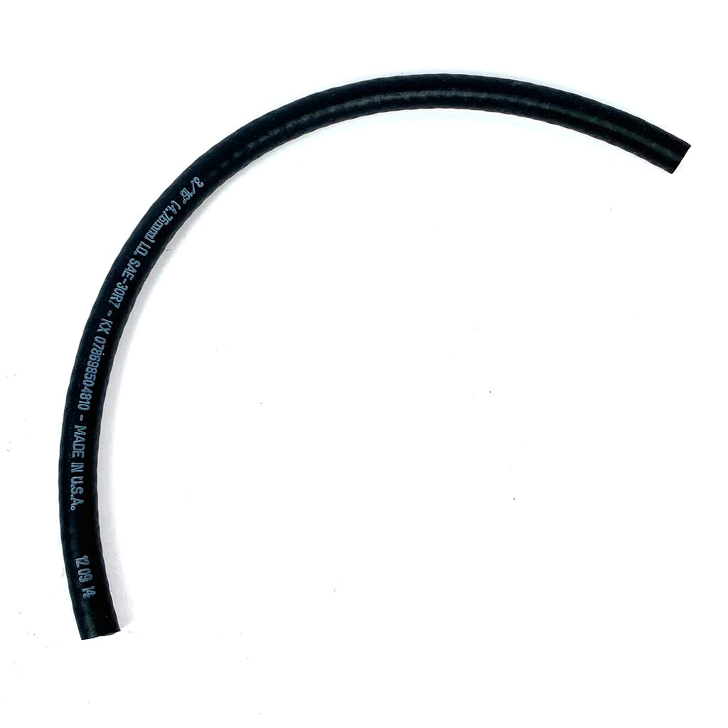 3/16 FUEL LINE BLACK RUBBER PER FOOT (3/16"ID .410"OD) ET4/LX50/LX150 (USE HOSECLIP7/16)