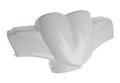 **White** Front Handle Bar Cover - Genuine Hooligan 170i (BF6130017100)