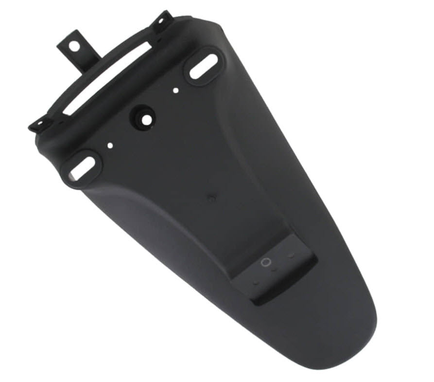 BUDDY LICENSE & UPPER FENDER ASSEMBLY BLACK (P5636003650)