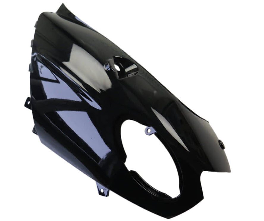 BUDDY LH REAR BODY COVER (BELOW SEAT) BLACK (P6625301690)