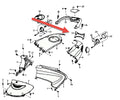 BUDDY REAR BODY COVER (ABOVE TAILLIGHT) SERIES ITALIA (P66257003K0)