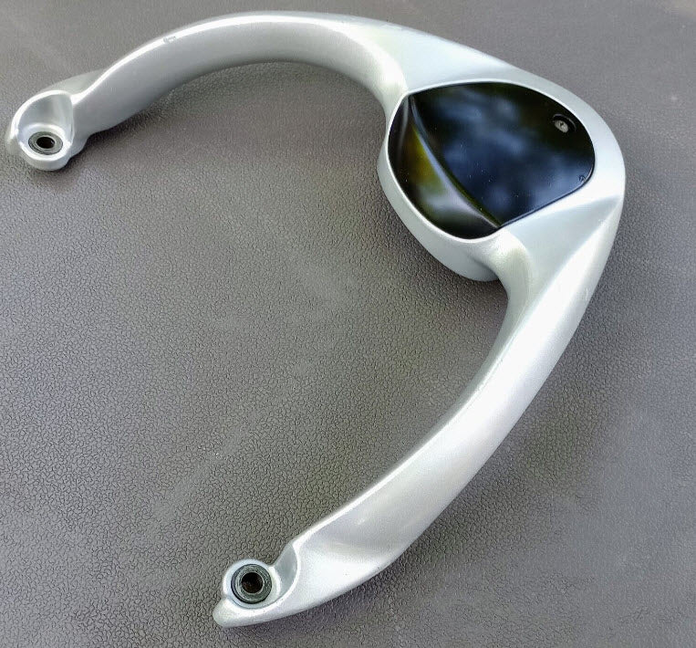 REAR PASSENGER GRAB BAR SILVER BUDDY 50 125 150 170i (P66760007J0)