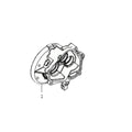 GEAR BOX TRANSMISSION COVER (BLUR 150 - BUDDY 125/150/170/HOOLIGAN)