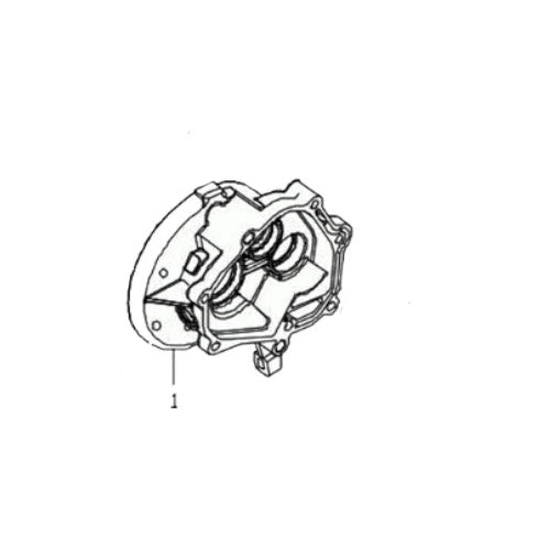 GEAR BOX TRANSMISSION COVER (BLUR 150 - BUDDY 125/150/170/HOOLIGAN)