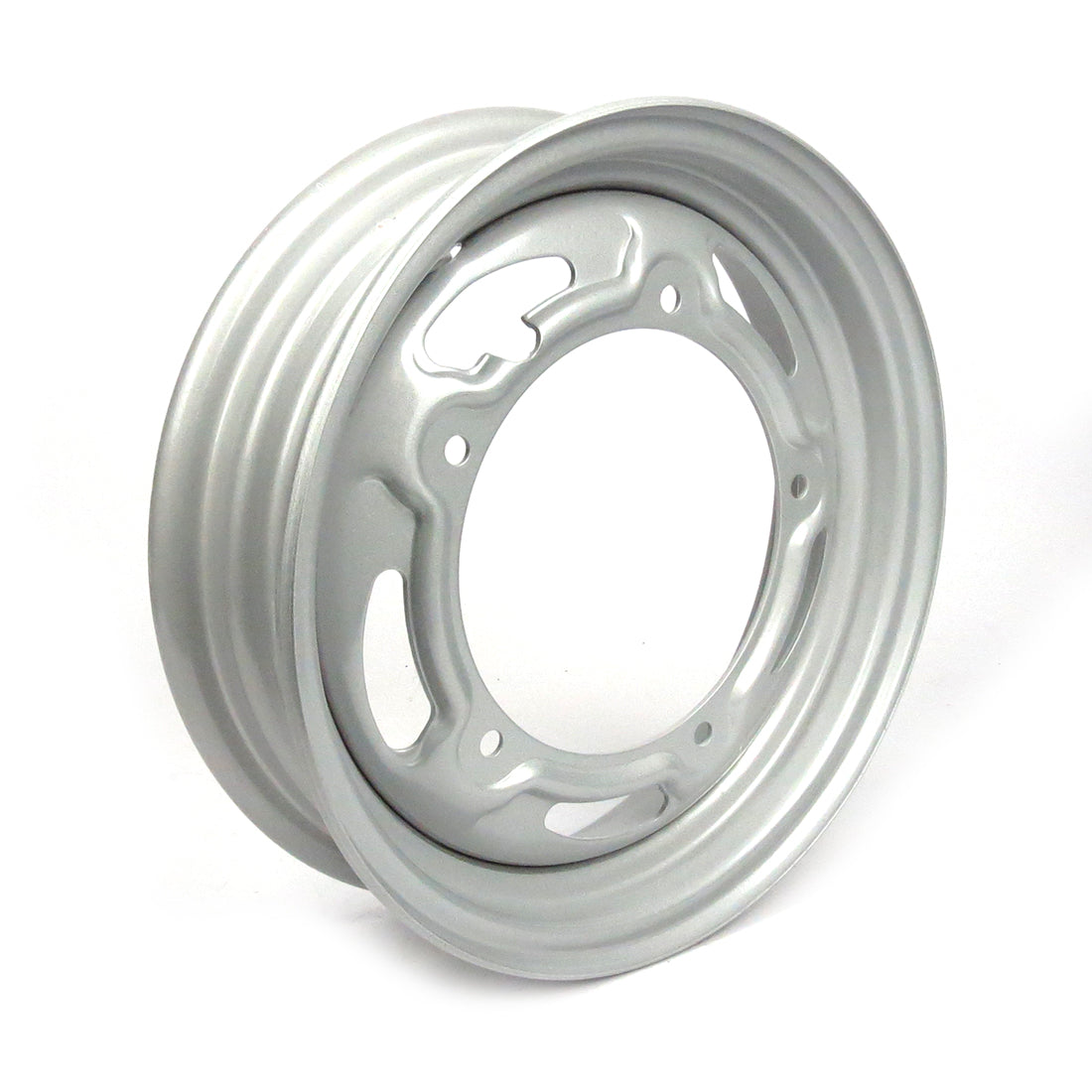 REAR  RIM (WHEEL) ASSY- BUDDY 125 **SILVER**
