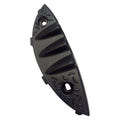 L/H PASSENGER FOOTREST OR STEP PLATE, BLACK (FOR BLACKJACK)