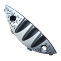 STEP PLATE LH REAR SILVER