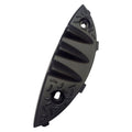 R/H PASSENGER FOOTREST OR STEP PLATE, BLACK (FOR BLACKJACK)