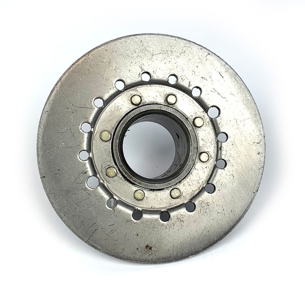6 SPRING CLUTCH BACK PLATE W/ 21 TOOTH GEAR - STELLA  2T 150