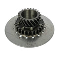 6 SPRING CLUTCH BACK PLATE W/ 21 TOOTH GEAR - STELLA  2T 150