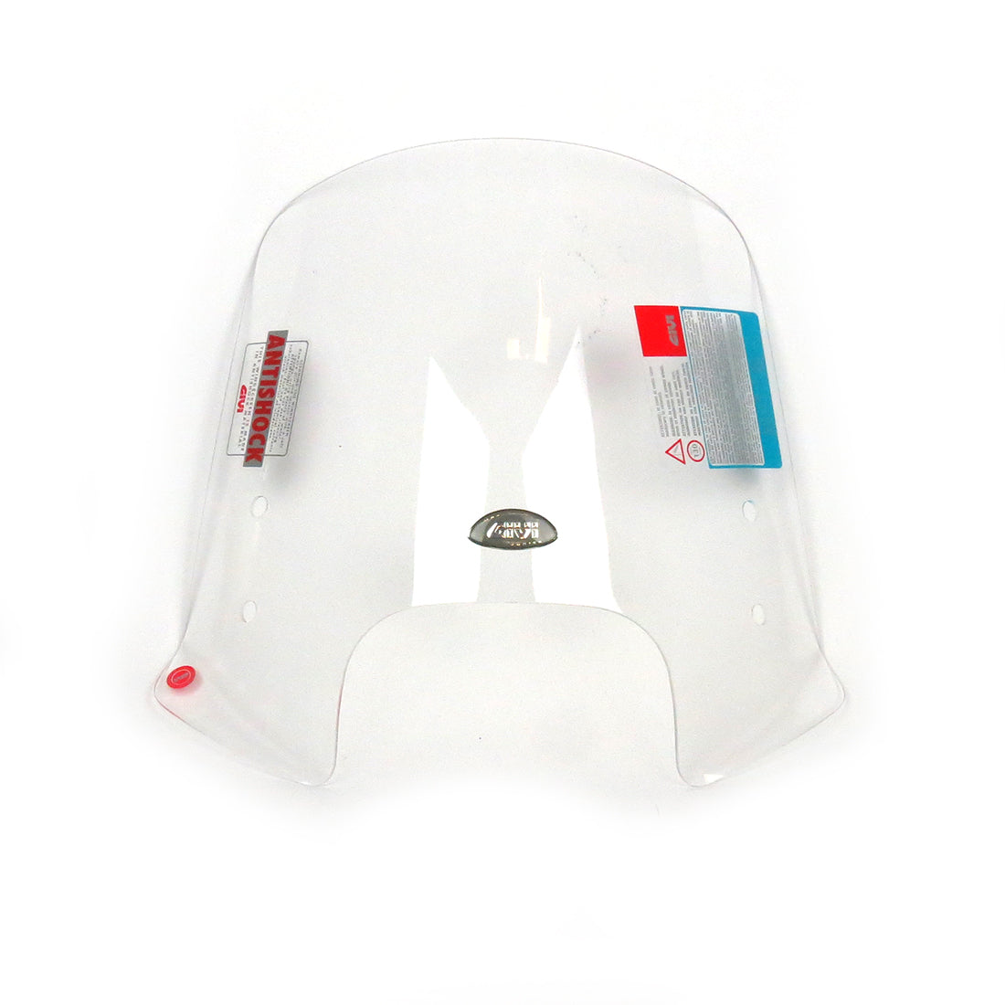 BV350 MID SIZE WINDSHIELD WITH HARDWARE KIT (18" WIDE x 12.25" TALL) -GIVI **MADE IN ITALY**