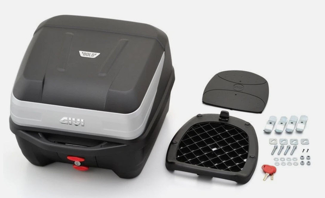 Givi B32N Square 32L Top Case Matte Black & Silver