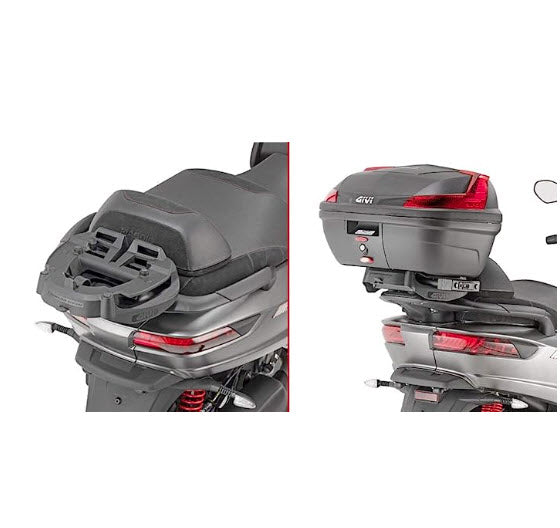GIVI REAR TOP CASE MOUNTING PLATE RACK PIAGGIO MP3 500 2018-2022