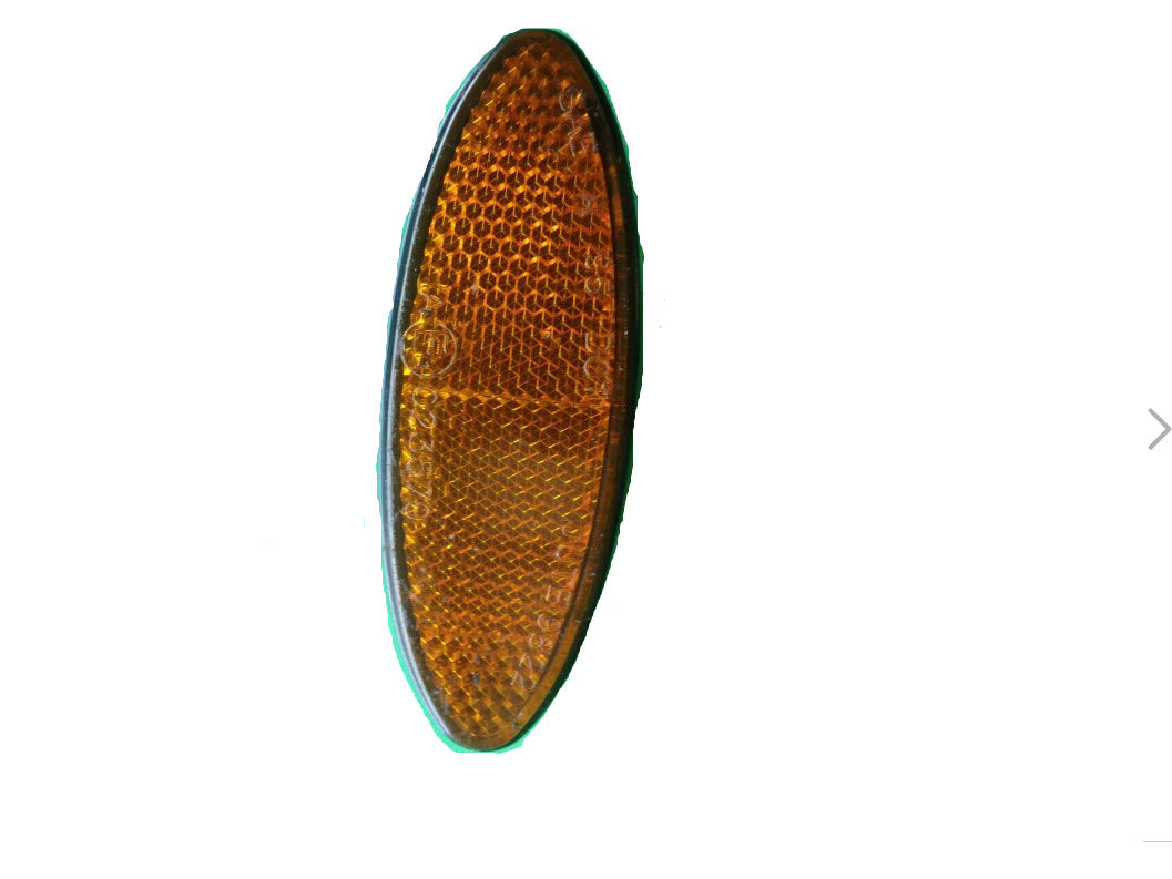 FRONT FORK REFLECTOR AMBER - ALL BUDDY