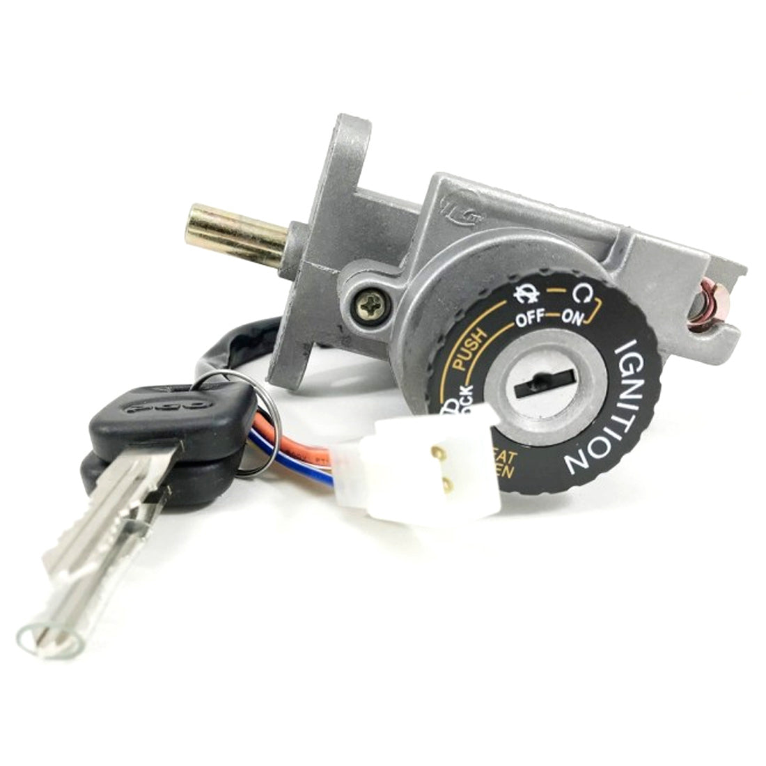 IGNITION LOCK AND SWITCH ASSY WITH KEYS BUDDY 50 2013 & NEWER