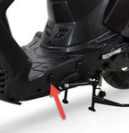 HOOK FLOORBOARD GENUINE SCOOTERS HOOLIGAN 170i (P57012216500)