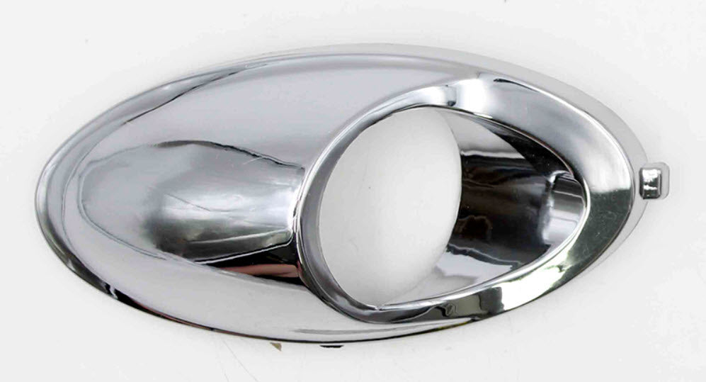 R/H REAR TURN SIGNAL CHROME BASE GENUINE BUDDY