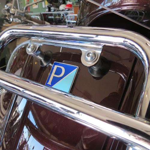 Original Vespa GT/GTS/GTV Front Folding Rack 2003-2019 310 (672321 1B001482 672310)