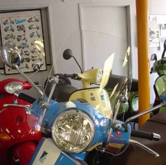 CLEAR Midsize Narrow Faco Windscreen VESPA GT GTS SUPER 2005-2022